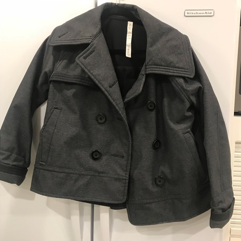 Grey Lululemon jacket size 10